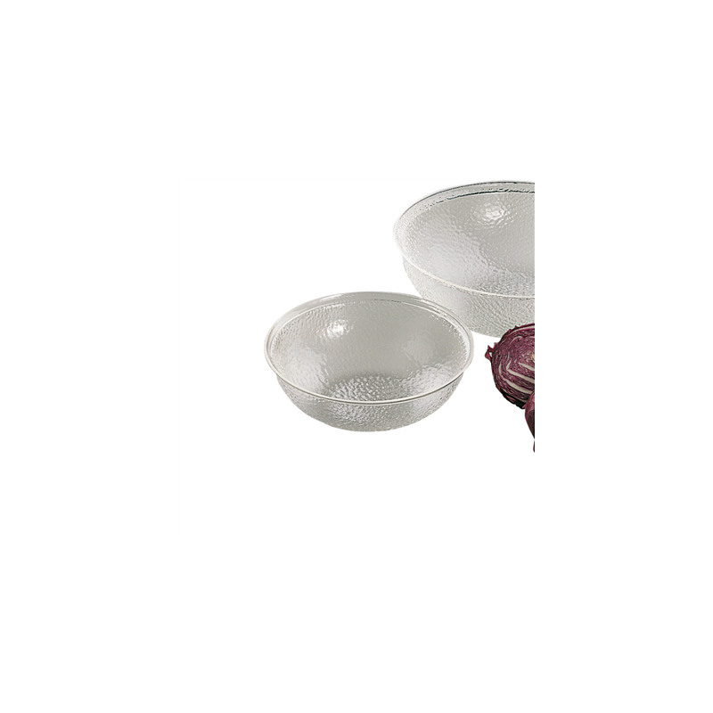 SALADIER  Ø 37,5x12.5 CM TRANSPARENT POLYCARBONATE (1 UNITÉ)