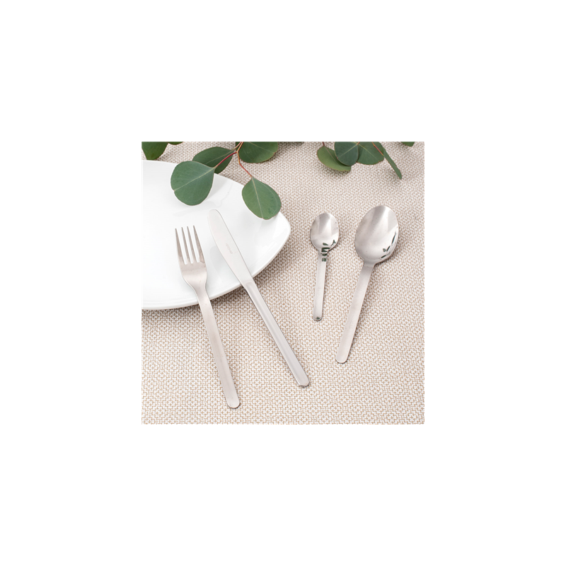 COUTEAUX 'LÍNEA'  20,5 CM ARGENTE ACIER (12 UNITÉ)