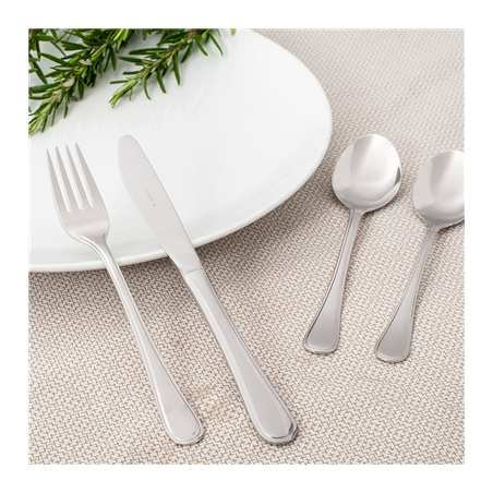 COUTEAUX 'MARLENE'  21 CM ARGENTE ACIER (12 UNITÉ)
