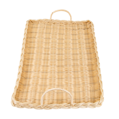 PLATEAU RECTANGULAIRE SIMILAIRE OSIER POUR FROMAGE