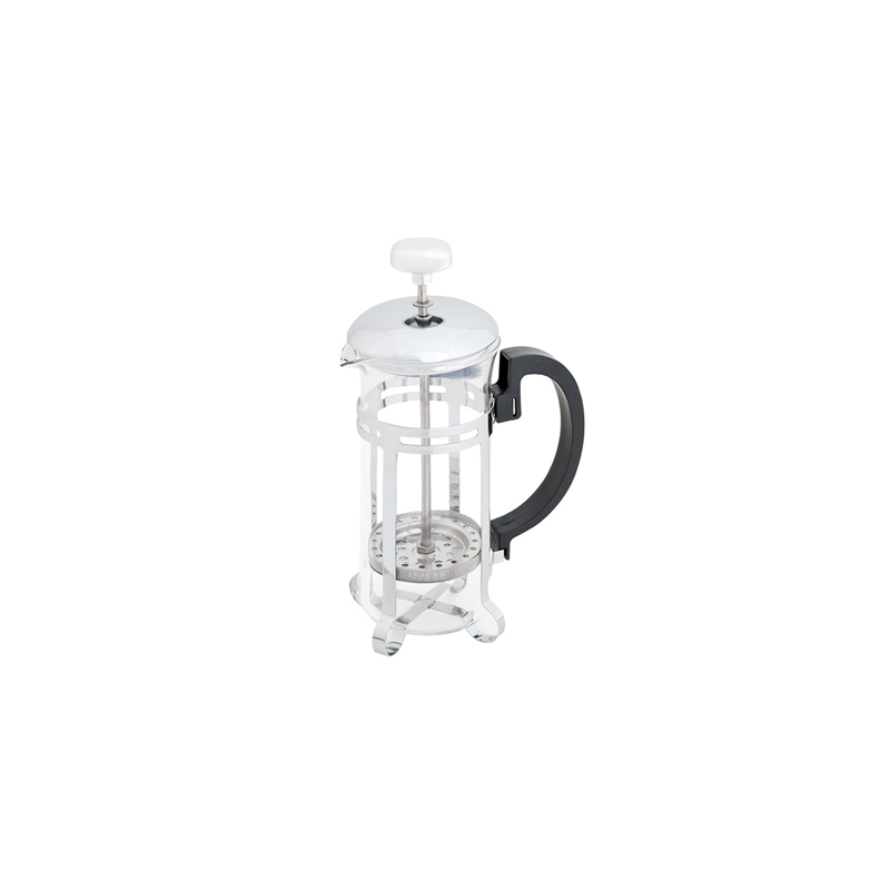 PRESSE À CAFÉ OU THÉ 350 ML Ø8,5x19 CM ARGENTE INOX (1 UNITÉ)