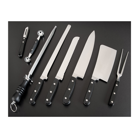 COUTEAU JAMBON, MANCHE ABS  30 CM ARGENTE INOX (1 UNITÉ)