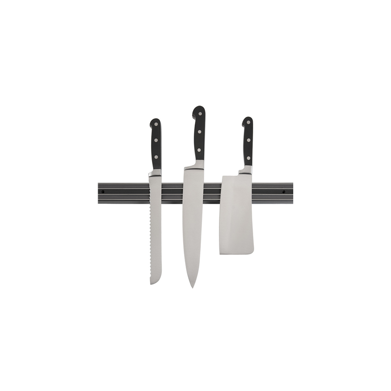 BARRE AIMANTÉE  60 CM NOIR FER (1 UNITÉ)