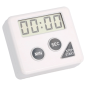 TEMPORISATEUR ÉLECTRIQUE 60'  6x5,5x2 CM BLANC PLASTIQUE (1 UNITÉ)