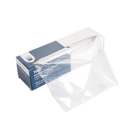 POCHES  75 MICRONS 53,5 CM TRANSPARENT LDPE (100 UNITÉ)