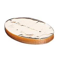 OVALES POUR HAMBURGERS - 470 U 30 G 11x8 CM TRANSPARENT CELOFAN (1 UNITÉ)