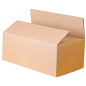 BOÎTES DOUBLE CANAL  561 G/M2 70x50x50 CM NATUREL CARTON (10 UNITÉ)