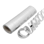 2x18 SERPENTINS  7MMx4M ARGENTE PAPIER (1 UNITÉ)