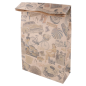 SACS SOS SANS ANSES 'VINTAGE' 80 G/M2 20+9x34,5 CM NATUREL KRAFT (500 UNITÉ)