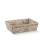 CORBEILLES  29x21x9 CM BOIS CARTON (30 UNITÉ)