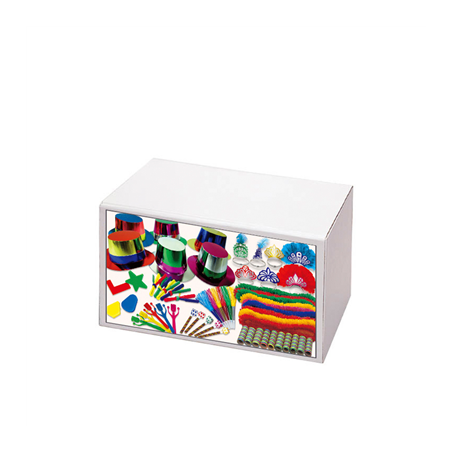 COTILLON 50 PERSONNES 'LAS VEGAS'  52x35x34 CM ASSORTI (1 UNITÉ)