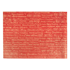 SETS DE TABLE KRAFT "MERRY CHRISTMAS"