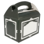 BOÎTES"VINTAGE"  320 G/M2 17x16x10 CM NOIR CARTON (300 UNITÉ)
