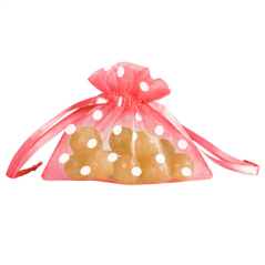 48 U. SACHETS ORGANDY AVEC FERMETURE-À POIS