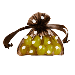 48 U. SACHETS ORGANDY AVEC FERMETURE-À POIS