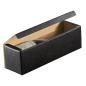 100 U. COFFRETS 1 BOUTEILLE  34x9x9 CM NOIR CARTON (1 UNITÉ)