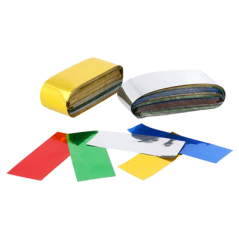 CONFETTI RECTANGULAIRE MÉTALLISÉE 1 KG