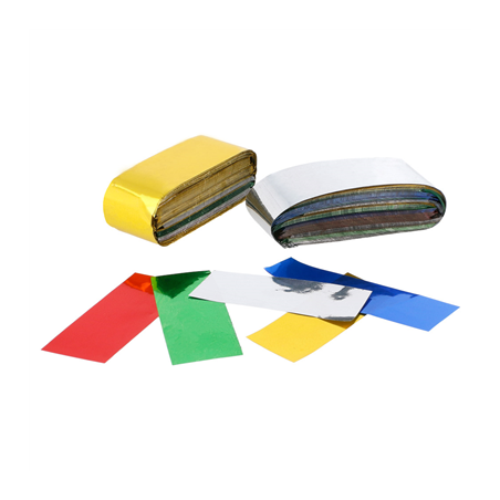 CONFETTI RECTANGULAIRE MÉTALLISÉE 1 KG
