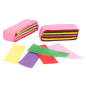 CONFETTI RECTANGULAIRE 1 KG  5x2 CM ASSORTI PAPIER (1 UNITÉ)