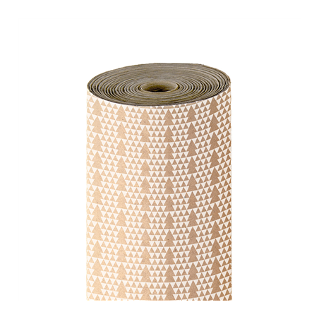 PAPIER CADEAU 50 M SAPINS