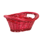 CORBEILLE POUR LOTS  38x28x16 CM ROUGE OSIER (1 UNITÉ)