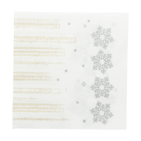 SERVIETTES "DOUBLE POINT"