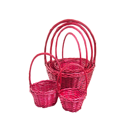 6 U. CORBEILLE POUR LOTS