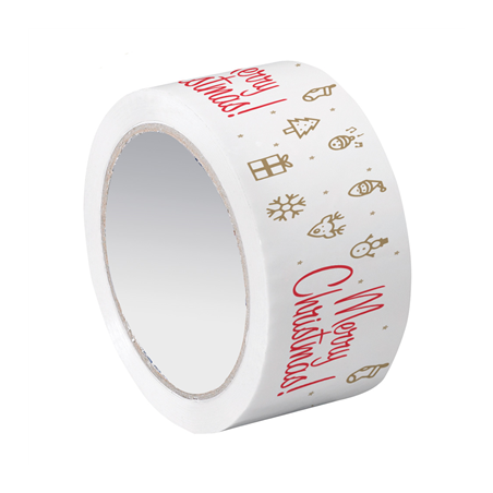 ROULEAU RUBAN ADHÉSIF "MERRY CHRISTMAS"