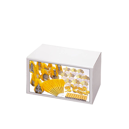 ASSORTIMENT COTILLON 10 PERSONNES  30x21,5x17,3 CM DORE (1 UNITÉ)