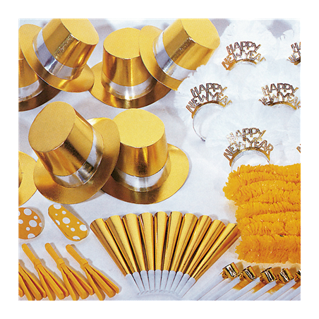 ASSORTIMENT COTILLON 50 PERSONNES "LUXE"