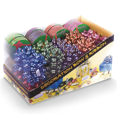 40 U. NOEUDS + 24 ROULEAUX RUBAN