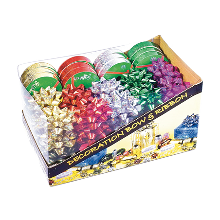 40 U. NOEUDS + 24 ROULEAUX RUBAN