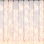 RIDEAU LUMINEAUX 400 LEDS  2 M CHAMPAGNE (1 UNITÉ)