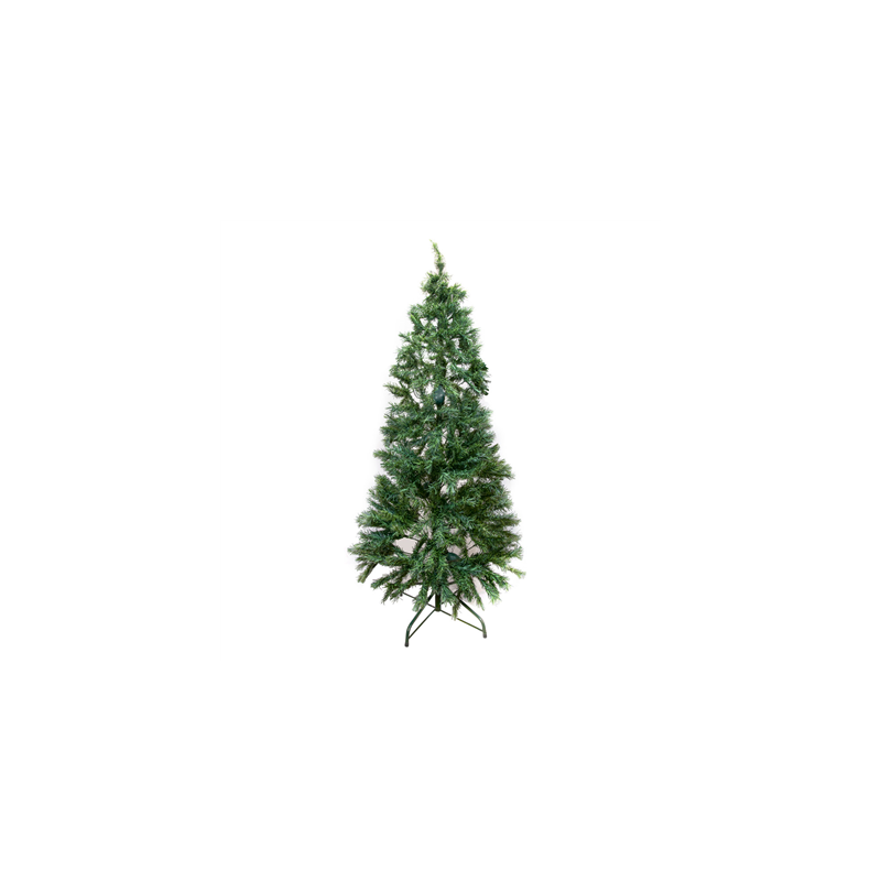 SAPIN  245 CM.H. VERT FIBRE OPTIQUE (1 UNITÉ)