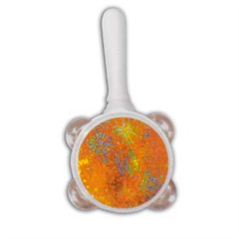 16 U. TAMBOURINS AVEC MANCHE