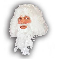 PERRUQUE "PÈRE NOËL"