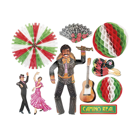 KIT DE DECORATION "HAPPY FIESTA"