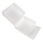 BOÎTES PATISSERIES SANS FENÊTRE 'THEPACK' 250 G/M2 18x18x7,5 CM BLANC CARTON ONDULÉ NANO-MICRO (200 UNITÉ)