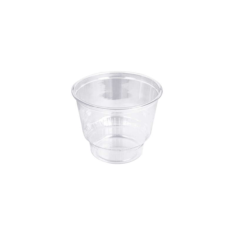 POTS À GLACE 240 ML Ø9,5x7 CM TRANSPARENT PET (1000 UNITÉ)