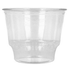 POTS À GLACE 360 ML Ø9,8x7,9 CM TRANSPARENT PET (1000 UNITÉ)