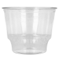 POTS À GLACE 360 ML Ø9,8x7,9 CM TRANSPARENT PET (1000 UNITÉ)