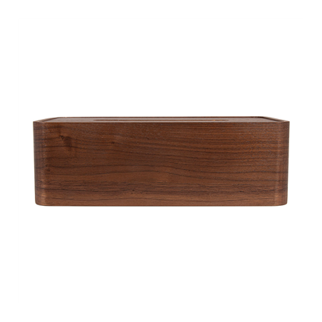 DISTRIBUTEUR MOUCHOIRS  26,5x14x8,5 CM MARRON BOIS (1 UNITÉ)