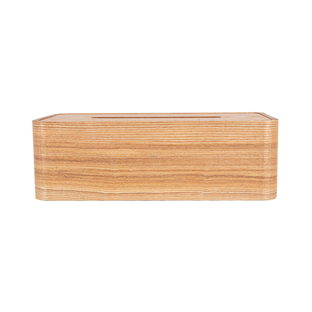 DISTRIBUTEUR MOUCHOIRS  26,5x14x8,5 CM NATUREL BOIS (1 UNITÉ)
