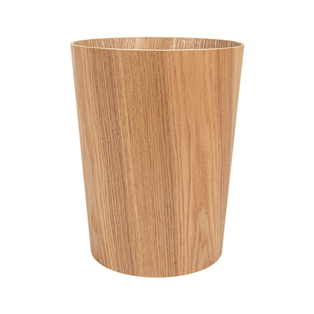 CORBEILLE CHAMBRES  Ø23,5x30 CM NATUREL BOIS (1 UNITÉ)