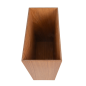 CORBEILLE CHAMBRES  29,5x15x30 CM NATUREL BOIS (1 UNITÉ)