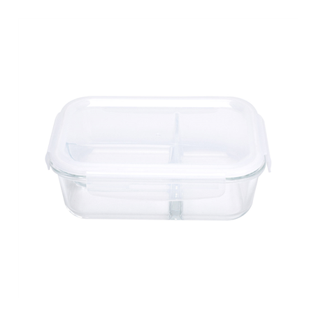 RÉCIPIENTS AVEC COUVERCLE 2 COMPARTIMENTS