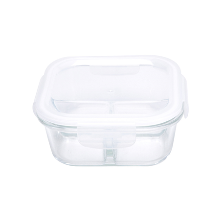 RÉCIPIENTS AVEC COUVERCLE 2 COMPARTIMENTS