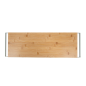 PLATEAU AVEC SUPPORT  54x19x8 CM NATUREL BAMBOU (1 UNITÉ)