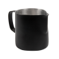 POT À LAIT SANS COUVERCLE 350 ML 12x7x9 CM NOIR INOX (1 UNITÉ)