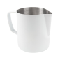POT À LAIT SANS COUVERCLE 600 ML 13x8x11 CM BLANC INOX (1 UNITÉ)